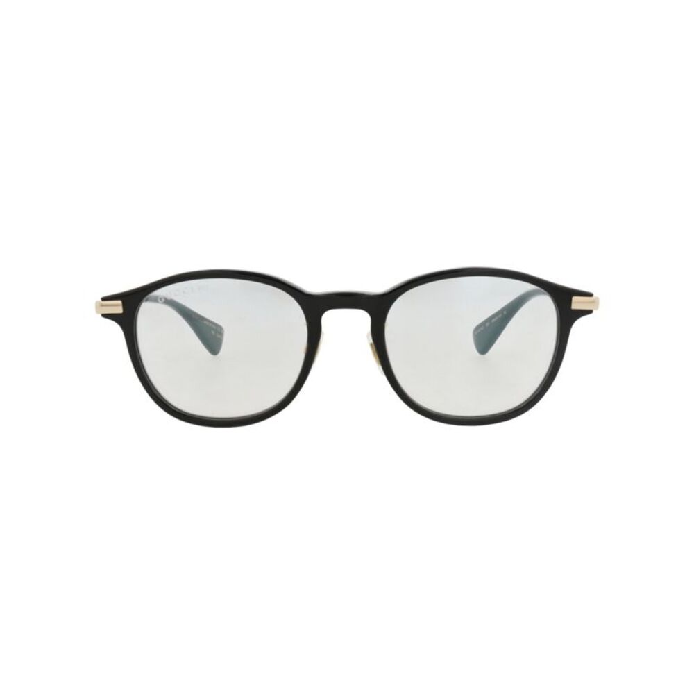 Gucci Photochromic Round-Frame Recycled Acetate Sunglasses Black Mens
